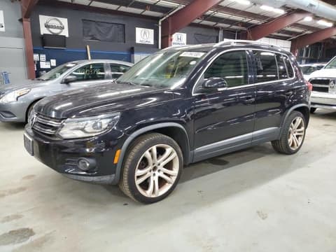 2012 Volkswagen Tiguan, VIN WVGBV7AX9CW583440. Photo 1 of 6 from Copart auction. OpenDataCar US salvage catalog.