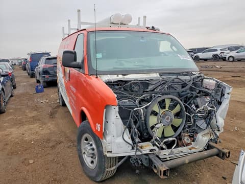 2021 Chevrolet Express 2500, VIN 1GCWGBF75M1151695. Фото 5 з 6 з аукціону Copart. Каталог авто зі США OpenDataCar.