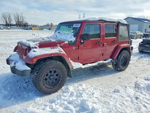 2012 Jeep Wrangler Unlimited, VIN 1C4BJWEG7CL251387. Фото 1 из 6 с аукциона Copart. Каталог авто из США OpenDataCar.