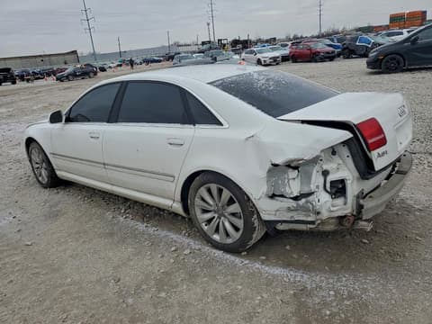 2010 Audi A8, VIN WAUSVAFA4AN002402. Zdjęcie 2 z 6 z aukcji Copart. Katalog aut z USA OpenDataCar.