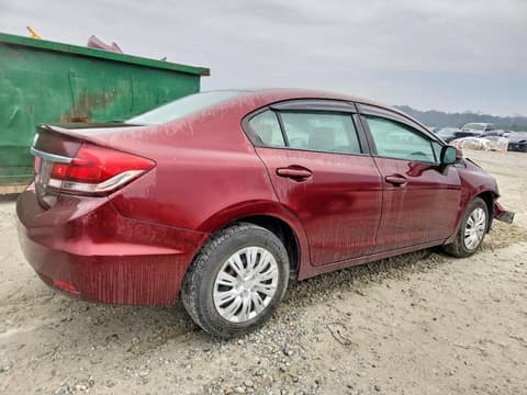 2013 Honda Civic, VIN 19XFB2F51DE205567. Фото 3 из 6 с аукциона Copart. Каталог авто из США OpenDataCar.