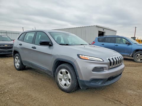 2015 Jeep Cherokee, VIN 1C4PJLAB3FW596756. Фото 4 з 6 з аукціону Copart. Каталог авто зі США OpenDataCar.