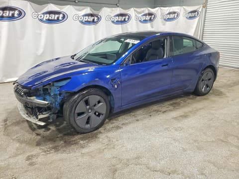 2022 Tesla Model 3, VIN 5YJ3E1EA4NF369782. Фото 1 з 6 з аукціону Copart. Каталог авто зі США OpenDataCar.