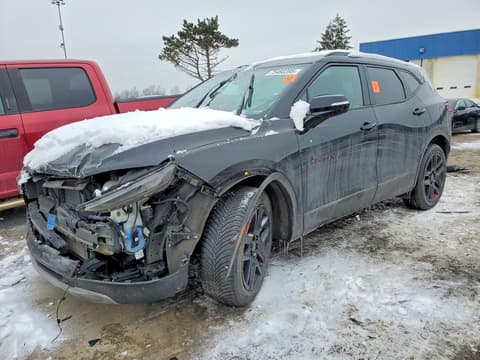 2021 Chevrolet Blazer, VIN 3GNKBCRS9MS515237. Фото 1 з 6 з аукціону Copart. Каталог авто зі США OpenDataCar.