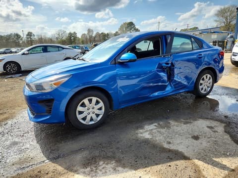 2022 Kia Rio, VIN 3KPA24AD2NE507567. Фото 1 з 6 з аукціону Copart. Каталог авто зі США OpenDataCar.