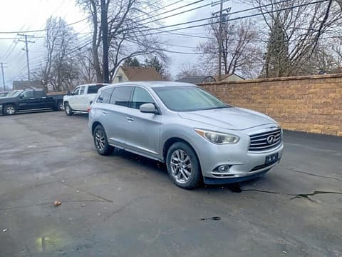 2013 Infiniti JX35, VIN 5N1AL0MM8DC310499. Фото 1 з 6 з аукціону Copart. Каталог авто зі США OpenDataCar.