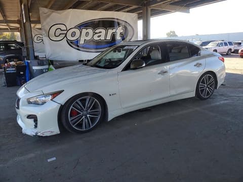 2017 Infiniti Q50, VIN JN1FV7AP0HM850993. Фото 1 з 6 з аукціону Copart. Каталог авто зі США OpenDataCar.
