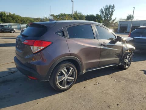 2021 Honda HR-V, VIN 3CZRU5H51MM725953. Фото 3 з 6 з аукціону Copart. Каталог авто зі США OpenDataCar.