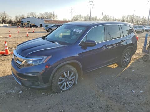 2022 Honda Pilot, VIN 5FNYF5H58NB016647. Фото 1 з 6 з аукціону Copart. Каталог авто зі США OpenDataCar.