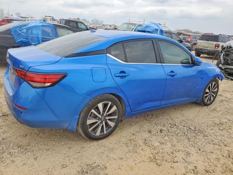 2020 Nissan Sentra, VIN 3N1AB8CVXLY234955. Фото 3 з 6 з аукціону Copart. Каталог авто зі США OpenDataCar.