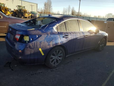 2017 Subaru Legacy, VIN 4S3BNAC65H3047857. Фото 3 з 6 з аукціону Copart. Каталог авто зі США OpenDataCar.
