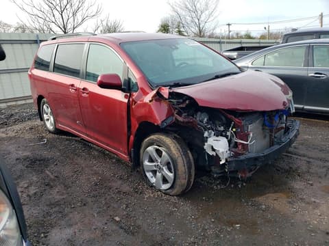 2020 Toyota Sienna, VIN 5TDKZ3DC1LS043252. Фото 4 з 6 з аукціону Copart. Каталог авто зі США OpenDataCar.