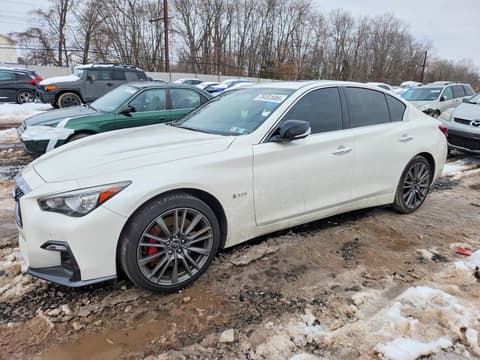 2018 Infiniti Q50, VIN JN1FV7AR7JM481668. Фото 1 из 6 с аукциона Copart. Каталог авто из США OpenDataCar.