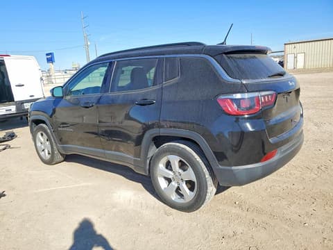 2018 Jeep Compass, VIN 3C4NJCBB7JT254974. Фото 2 из 6 с аукциона Copart. Каталог авто из США OpenDataCar.