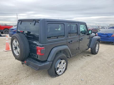 2021 Jeep Wrangler Unlimited, VIN 1C4HJXDG3MW779171. Фото 3 з 6 з аукціону Copart. Каталог авто зі США OpenDataCar.
