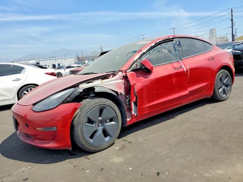 2022 Tesla Model 3, VIN 5YJ3E1EB1NF273763. Фото 1 з 6 з аукціону Copart. Каталог авто зі США OpenDataCar.