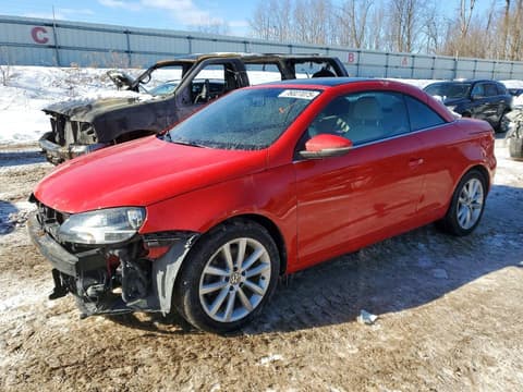 2015 Volkswagen Eos, VIN WVWBW8AH8FV001340. Фото 1 з 6 з аукціону Copart. Каталог авто зі США OpenDataCar.