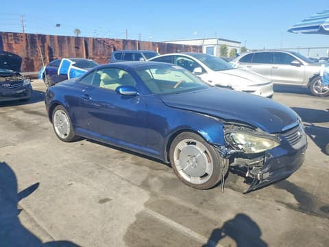 2003 Lexus SC 430, VIN JTHFN48Y230038538. Фото 4 из 6 с аукциона Copart. Каталог авто из США OpenDataCar.