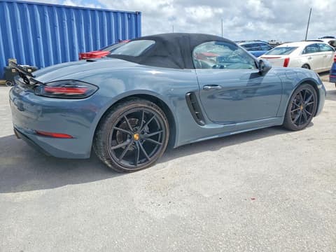 2017 Porsche Boxster, VIN WP0CA2A82HS220797. Фото 3 з 6 з аукціону Copart. Каталог авто зі США OpenDataCar.