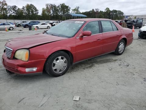 2004 Cadillac Deville, VIN 1G6KD54Y04U219651. Фото 1 з 6 з аукціону Copart. Каталог авто зі США OpenDataCar.