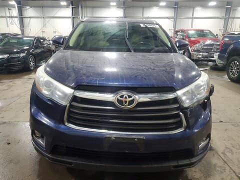 2014 Toyota Highlander, VIN 5TDDKRFH1ES062637. Фото 5 з 6 з аукціону Copart. Каталог авто зі США OpenDataCar.