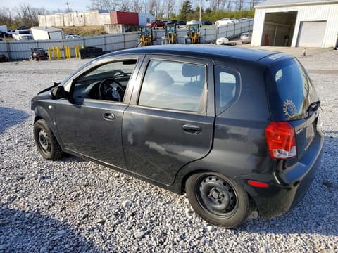 2007 Chevrolet Aveo, VIN KL1TD66667B779944. Фото 2 з 6 з аукціону Copart. Каталог авто зі США OpenDataCar.