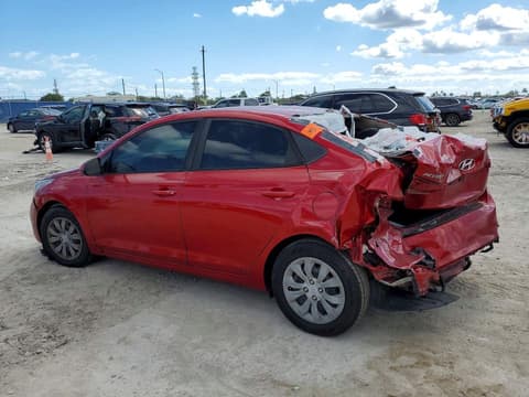 2019 Hyundai Accent, VIN 3KPC24A39KE072977. Фото 2 з 6 з аукціону Copart. Каталог авто зі США OpenDataCar.