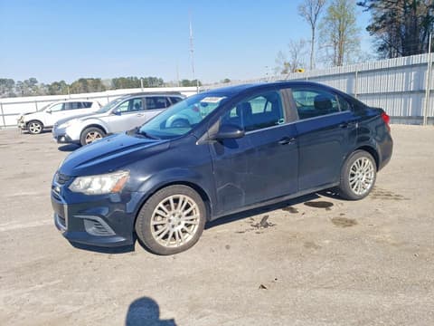 2017 Chevrolet Sonic, VIN 1G1JF5SB2H4116232. Фото 1 з 6 з аукціону Copart. Каталог авто зі США OpenDataCar.