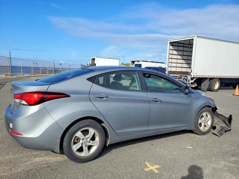 2014 Hyundai Elantra, VIN KMHDH4AE4EU206736. Фото 3 з 6 з аукціону Copart. Каталог авто зі США OpenDataCar.