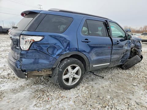 2016 Ford Explorer, VIN 1FM5K8DHXGGC55931. Фото 3 з 6 з аукціону Copart. Каталог авто зі США OpenDataCar.