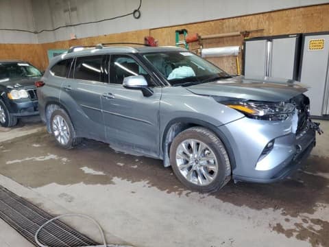 2022 Toyota Highlander, VIN 5TDDZRBH5NS207468. Фото 4 з 6 з аукціону Copart. Каталог авто зі США OpenDataCar.