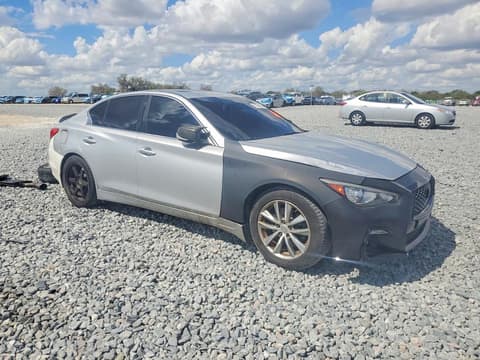 2017 Infiniti Q50, VIN JN1EV7AP6HM735780. Фото 4 з 6 з аукціону Copart. Каталог авто зі США OpenDataCar.