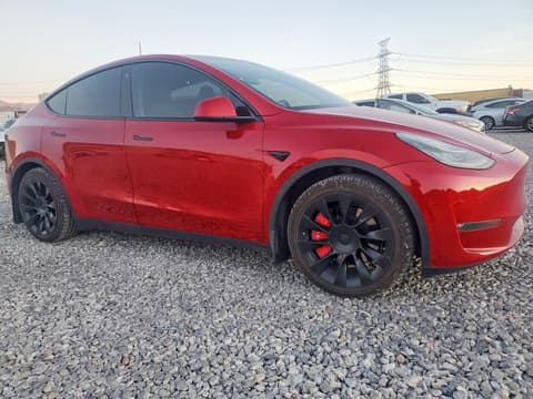 2021 Tesla Model Y, VIN 5YJYGAEE5MF205278. Фото 4 з 6 з аукціону Copart. Каталог авто зі США OpenDataCar.