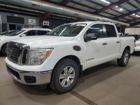 2017 Nissan Titan, VIN 1N6AA1EK5HN555894. Photo 1 of 6 from Copart auction. OpenDataCar US salvage catalog.