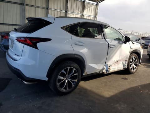 2017 Lexus NX, VIN JTJYARBZ4H2080481. Фото 3 из 6 с аукциона Copart. Каталог авто из США OpenDataCar.