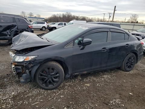 2015 Honda Civic, VIN 2HGFB2F53FH037262. Фото 1 з 6 з аукціону Copart. Каталог авто зі США OpenDataCar.