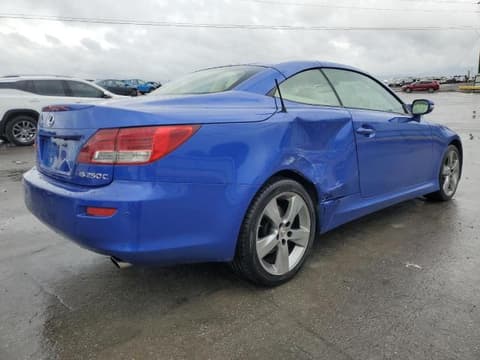 2010 Lexus IS 250c, VIN JTHFF2C21A2507432. Фото 3 з 6 з аукціону Copart. Каталог авто зі США OpenDataCar.