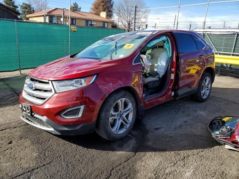 2016 Ford Edge, VIN 2FMPK4K9XGBB94391. Фото 1 з 6 з аукціону Copart. Каталог авто зі США OpenDataCar.