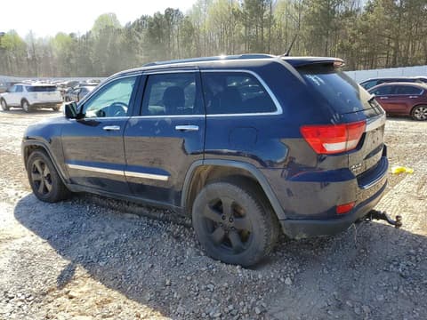 2012 Jeep Grand Cherokee, VIN 1C4RJFBT0CC241784. Photo 2 of 6 from Copart auction. OpenDataCar US salvage catalog.