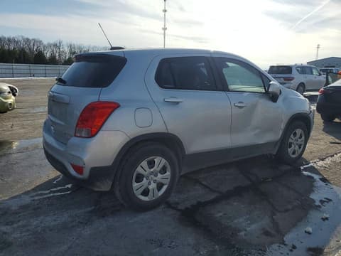 2017 Chevrolet Trax, VIN 3GNCJKSB8HL267770. Фото 3 з 6 з аукціону Copart. Каталог авто зі США OpenDataCar.