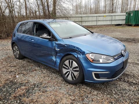 2016 Volkswagen e-Golf, VIN WVWKP7AU0GW912276. Фото 4 з 6 з аукціону Copart. Каталог авто зі США OpenDataCar.