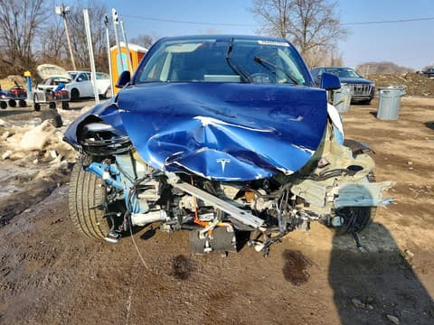 2022 Tesla Model Y, VIN 7SAYGDEE3NF481416. Фото 5 из 6 с аукциона Copart. Каталог авто из США OpenDataCar.