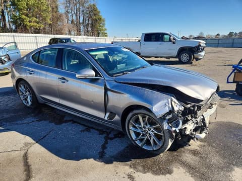 2022 Genesis G70, VIN KMTG34TA9NU093930. Фото 4 з 6 з аукціону Copart. Каталог авто зі США OpenDataCar.