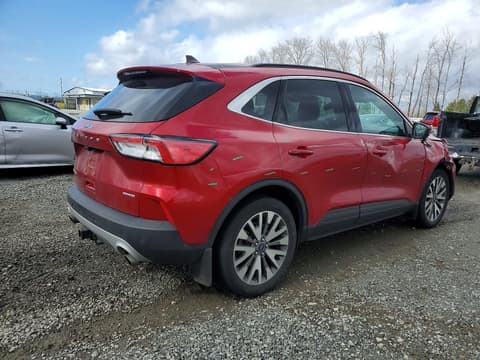 2020 Ford Escape, VIN 1FMCU9J90LUC73743. Фото 3 з 6 з аукціону Copart. Каталог авто зі США OpenDataCar.