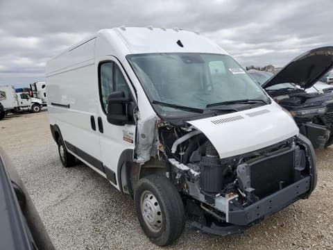 2022 Ram ProMaster 2500, VIN 3C6LRVDG8NE134557. Фото 4 из 6 с аукциона Copart. Каталог авто из США OpenDataCar.