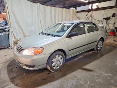 2003 Toyota Corolla, VIN JTDBR32E632012896. Фото 1 з 6 з аукціону Copart. Каталог авто зі США OpenDataCar.