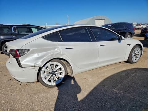 2021 Tesla Model 3, VIN 5YJ3E1EB8MF975271. Фото 3 з 6 з аукціону Copart. Каталог авто зі США OpenDataCar.