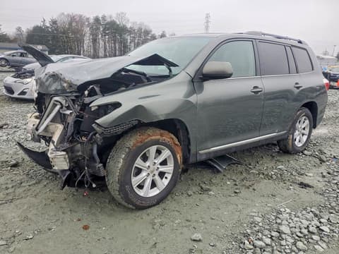 2013 Toyota Highlander, VIN 5TDBK3EH1DS185844. Фото 1 з 6 з аукціону Copart. Каталог авто зі США OpenDataCar.