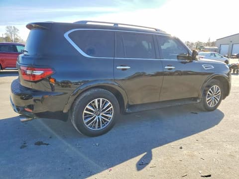 2022 Nissan Armada, VIN JN8AY2BB4N9812187. Фото 3 з 6 з аукціону Copart. Каталог авто зі США OpenDataCar.