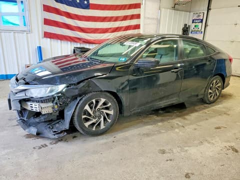 2016 Honda Civic, VIN 19XFC2F75GE010655. Фото 1 з 6 з аукціону Copart. Каталог авто зі США OpenDataCar.